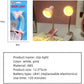 Mini Book Light With Clip – Cute Retro Night Lamp with 360° Flexible Gooseneck & Portable Reading Light for Bed