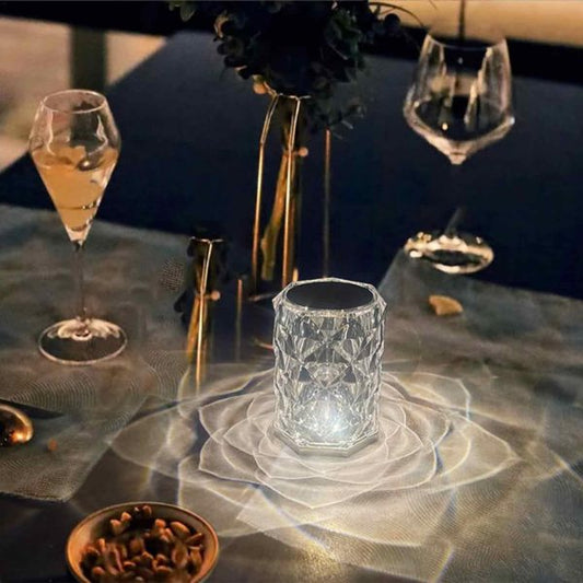 16 Colours Remote Control 3D Crystal Lamp